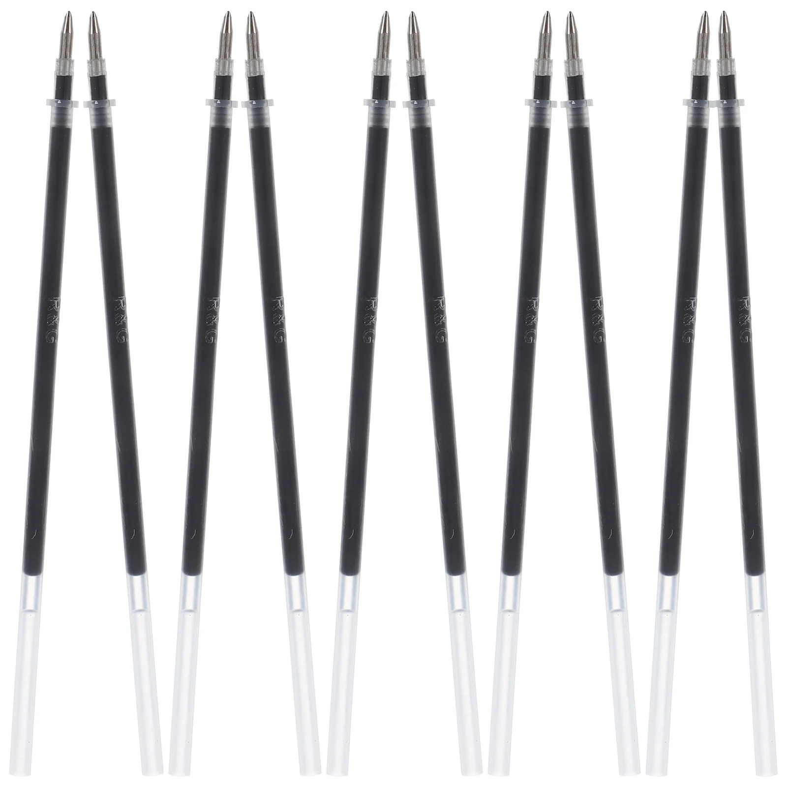 24 قطعة من أقلام الجل الأسود عبوات حبر ناعم سريع الجفاف للمكتب والمدرسة واللوازم المنزلية ومستلزمات عبوات أقلام الطلاب