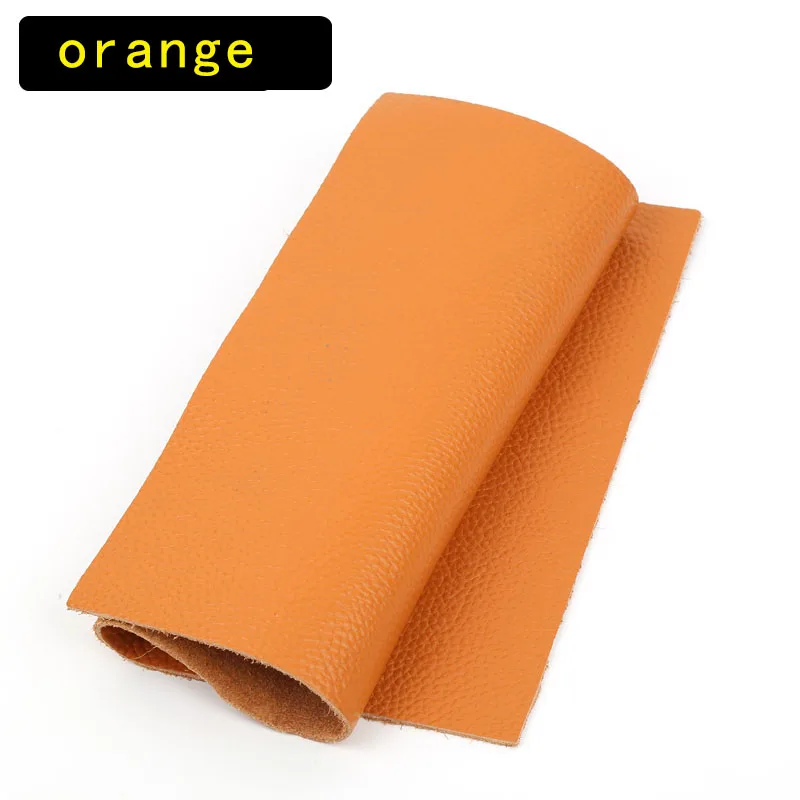 Braunes Rindsleder-Material 1,5mm Farbiges Leder Sitz-Sofa-Kissen Weiches Verpacktes Oberleder Reines Lederstoff – Detail 17