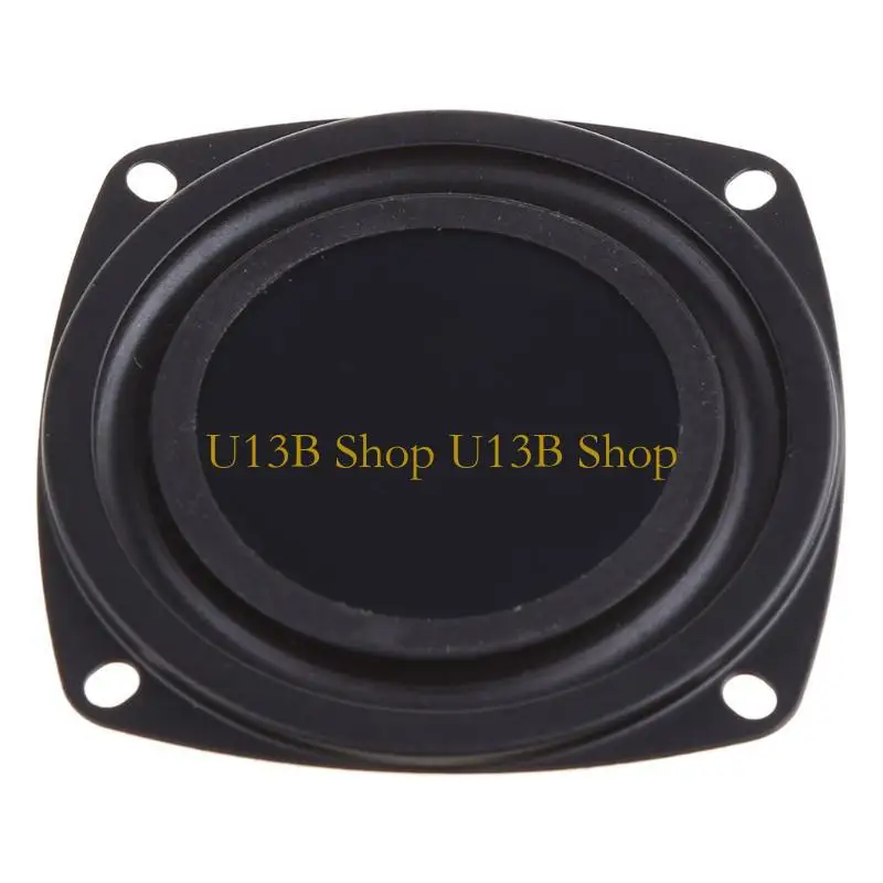 U13B Speaker Bass Diaphragm Speaker Repair Parts Accessories DIY Home Theater 5 Inches Speaker Vibrating Plate Black