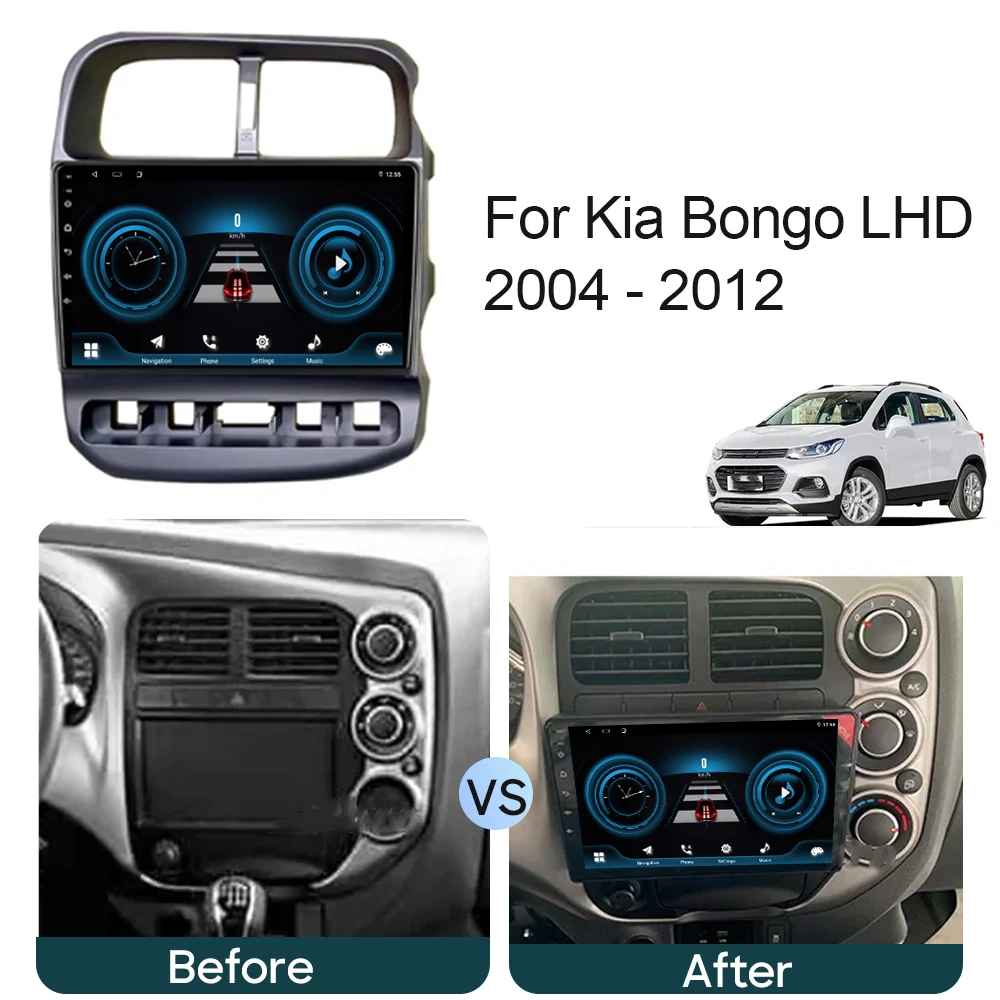 For Kia Bongo 2004 - 2012 Video Player Android Auto Car Radio GPS Navigation Multimedia Stereo Carplay No 2din DVD