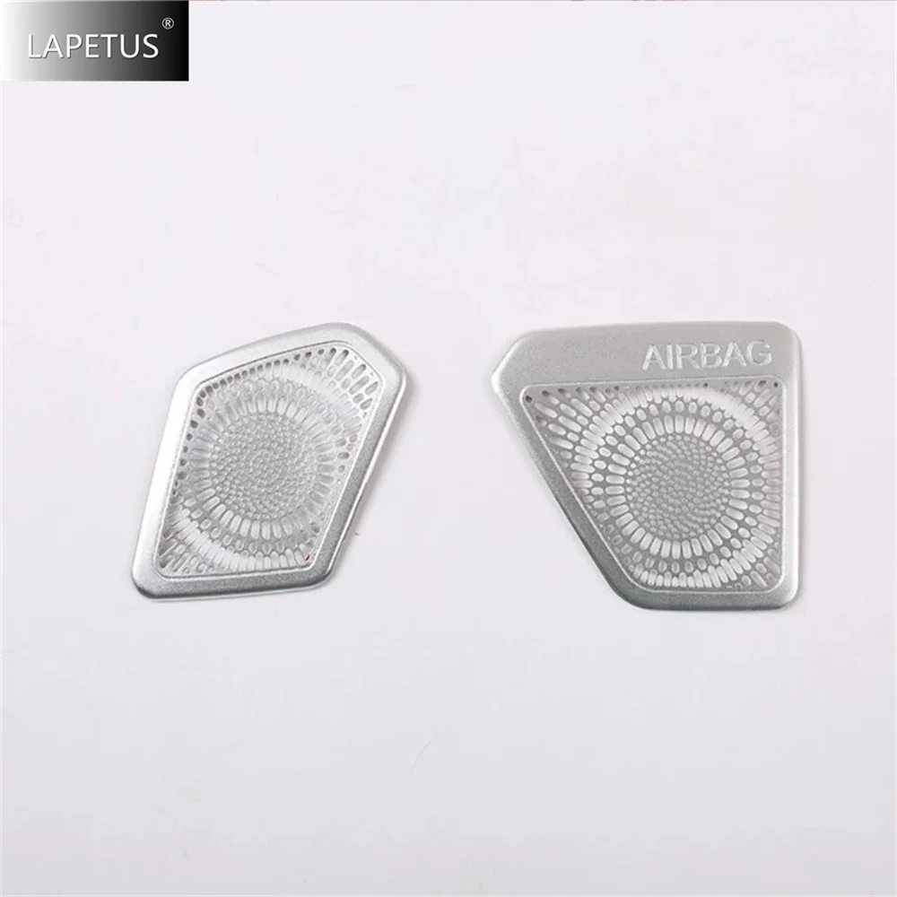 Black / Silver Car Dashboard Horn A Column Loudspeaker Decor Frame Panel Accessories Cover Trim For BMW 3 Series G20 2019 - 2024