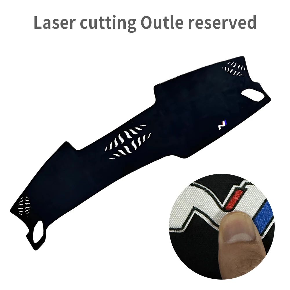 Dashboard Cover Pad for Hyundai Sonata 2024 2025 N-line (Without HUD) Dashmat Dash Mat Anti-Slip Sunshade Protective Carpet - Image 2