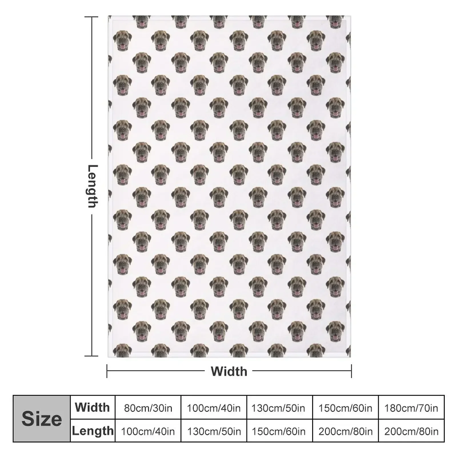 border terrier dog funny face gifts Throw Blanket Kid'S Furrys wednesday Soft Big sofa bed anime Blankets