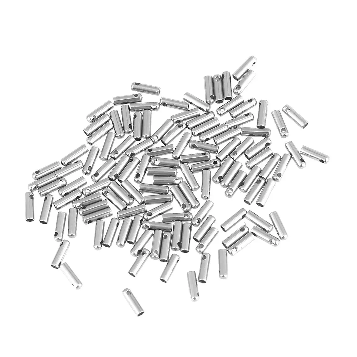 

Stainless Steel Chain Connectors Jewelry Making Accessories Snake Head Clasp Cord Ends Terminators Bead Caps Satin Silk Ribbon