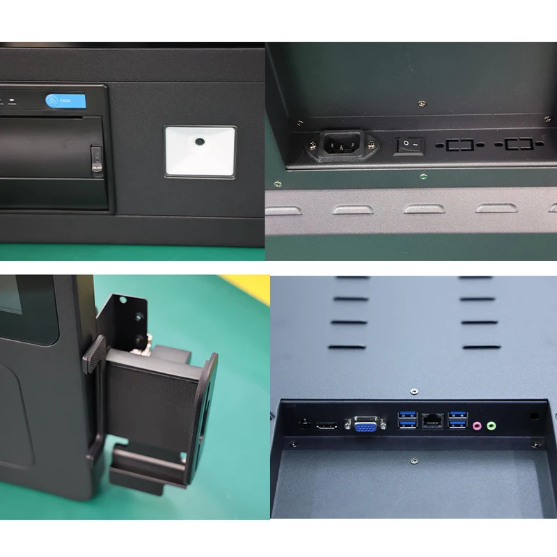 POS Ordering 15 21 24 27 32 Inch Touch Screen Android Wins Linux Kiosk Self-service Terminal Payment Kiosk For Restaurant