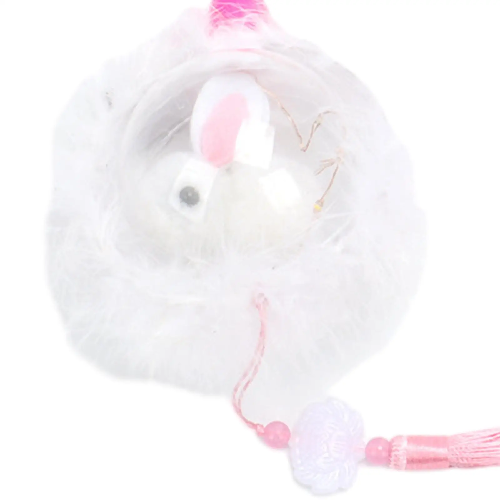 Mid Autumn Festival Lantern Making Props Rabbit Lantern for Spring Festival