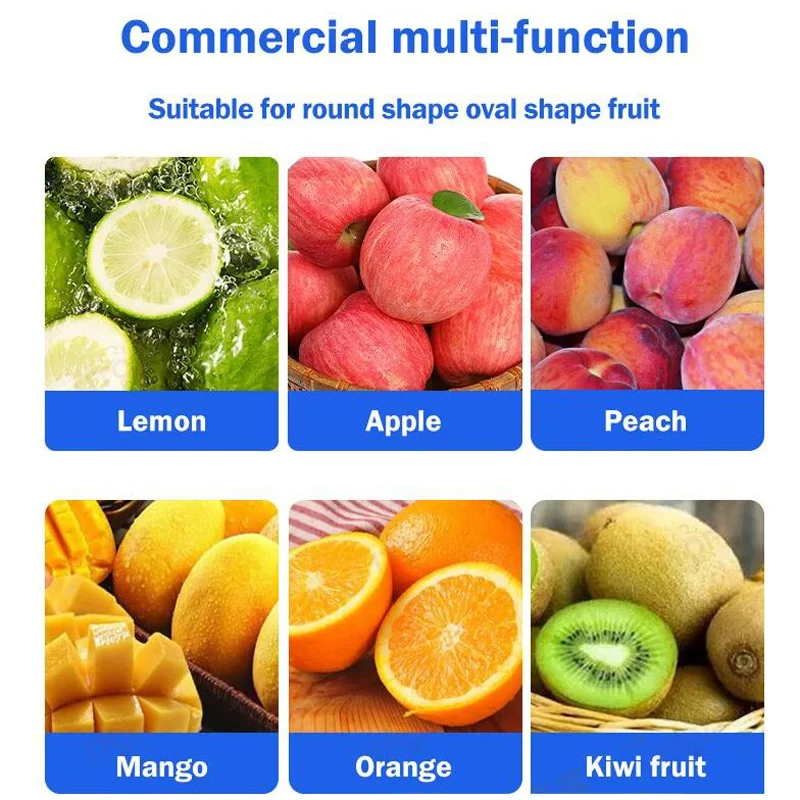 Машина для очистки фруктов, электрическая многофункциональная регулируемая машина для очистки лимона, апельсина, манго