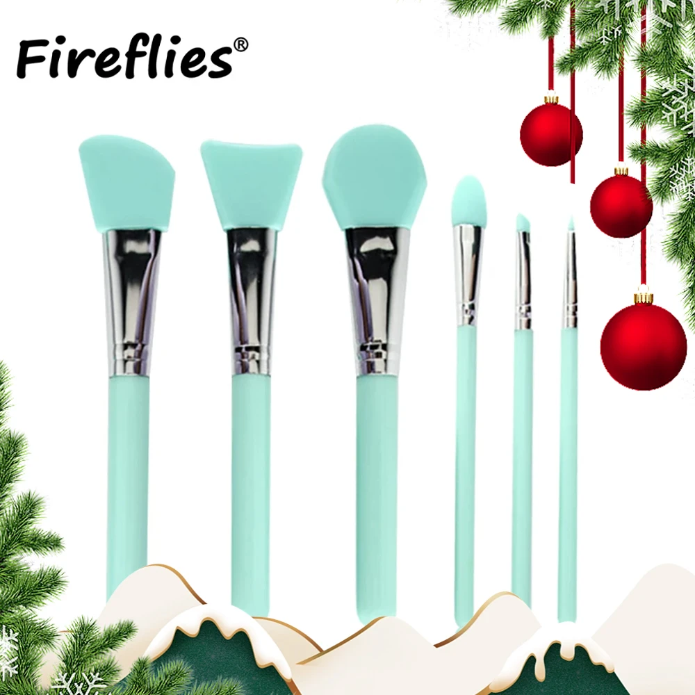 Christmas gift Professional Silicone Facial Mask Brush Cream Mixing Silicone Brush Makeup Brush Face Skin Care Tool