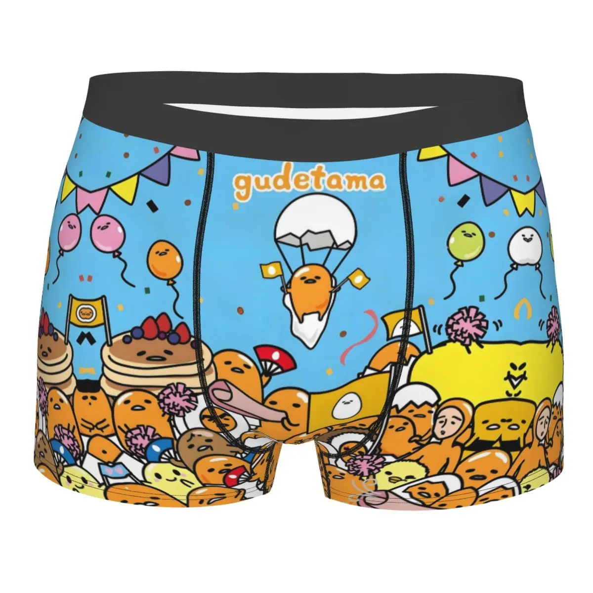 

Custom Anime Gudetama Cartoon Underwear Male Printed Boxer Shorts Panties Briefs Breathable Underpants