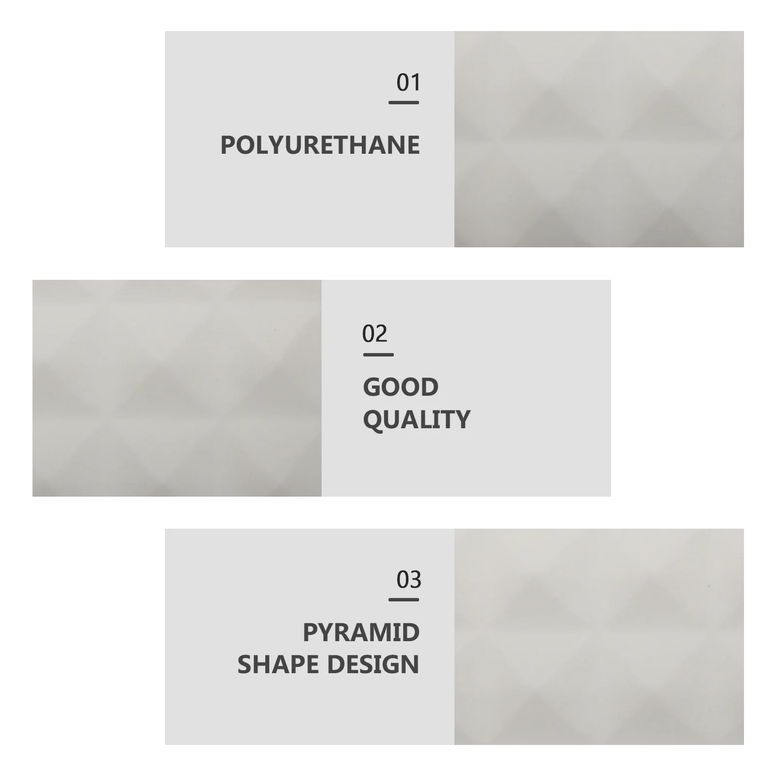 12 Pcs 흡음 면 방음 이어 버드 음향 흡수 패널 절연 보드 소음 감소