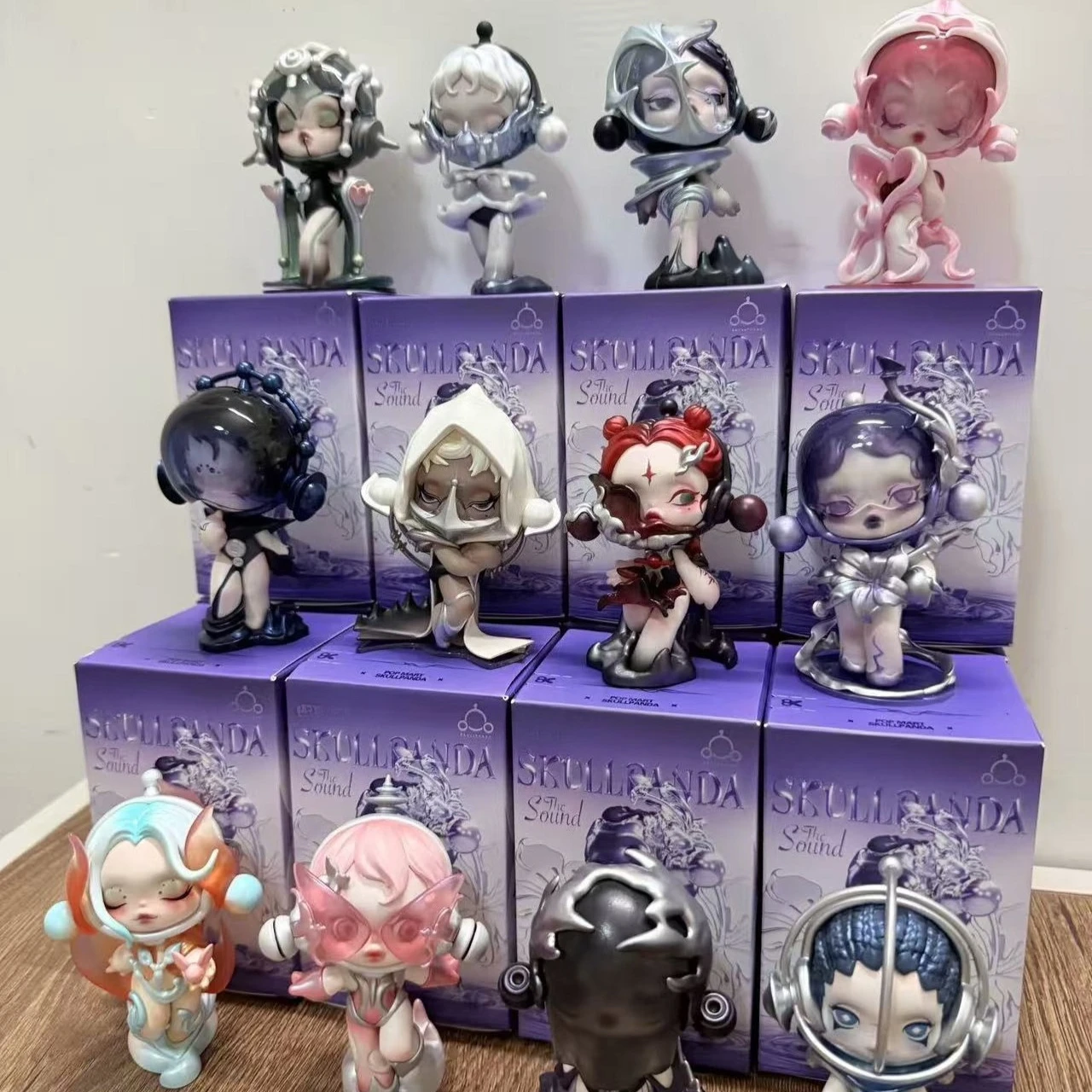 

New Genuine Skullpanda Sound Series Super Cute Blind Box Fashion Sp13 Generation Doll Pvc Model Fashion Ornament Surprise Gift