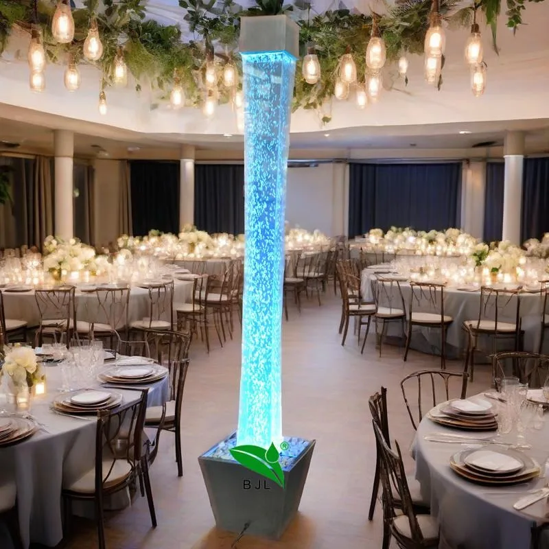 

Indoor diode acrylic blister hotel banquet wedding decoration