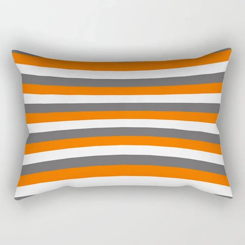 Nordic Orange Sweet Home Pillowcase Home Decoration Living Room Sofa Decoration Cushion Cover 30*50 Car Waist Pillowcase 40*60