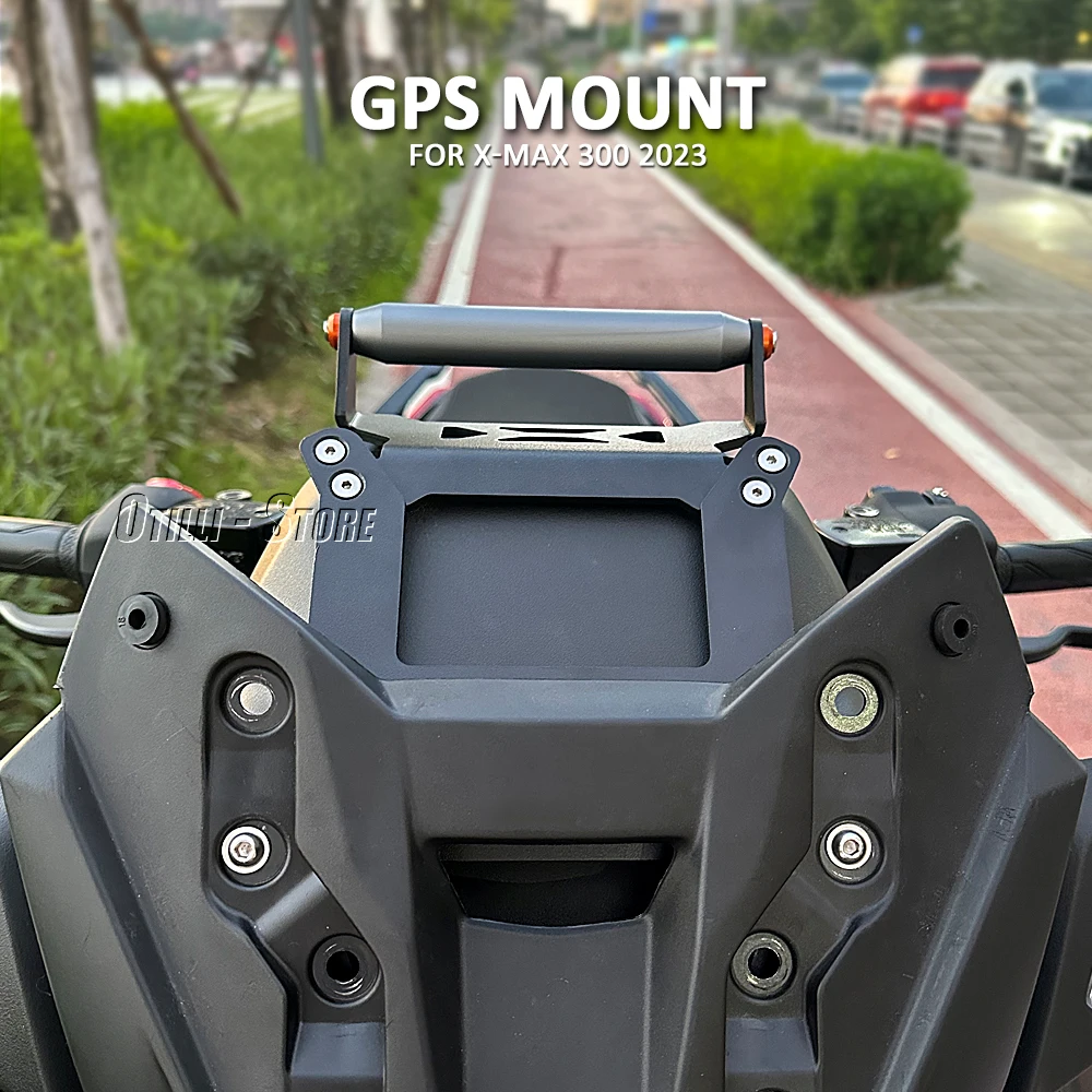 New Phone Holder Motorcycle Wireless Charger Bracket USB GPS Mount Bracket For Yamaha X-Max 300 X-MAX 300 XMAX 300 XMAX300 2023