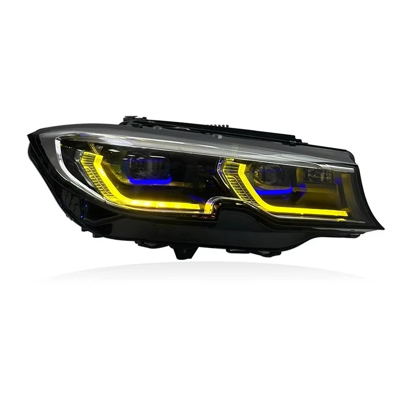 Headlight for  3 Series G20 G28 19-22 Head Lights for 330 M340i Yellow & White Switch Headlights Plug and Play