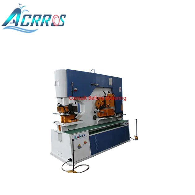 Máquina de perfuração e cisalhamento de metal do CNC do trabalhador hidráulico Q35Y20