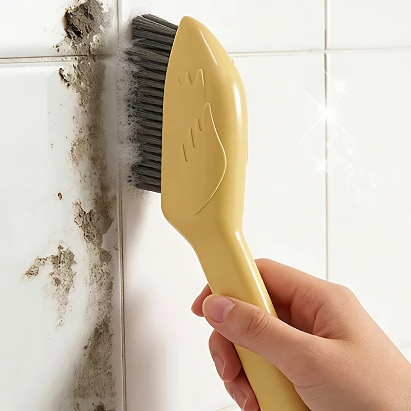 New Long-handled Cleaning Brush Dedicated To Floors and Bathtubs, Used for Cleaning Bathroom and Toilet Tiles and Gaps