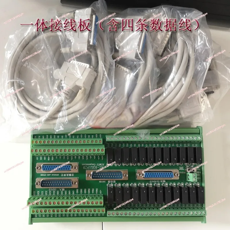 Integrated Adapter Board Io Board With 4pcs Db25 Parallel Port Cable For Xc609m Xc709m Xc809m Xc609d Xc709d Xc809d Xc609t Xc809t