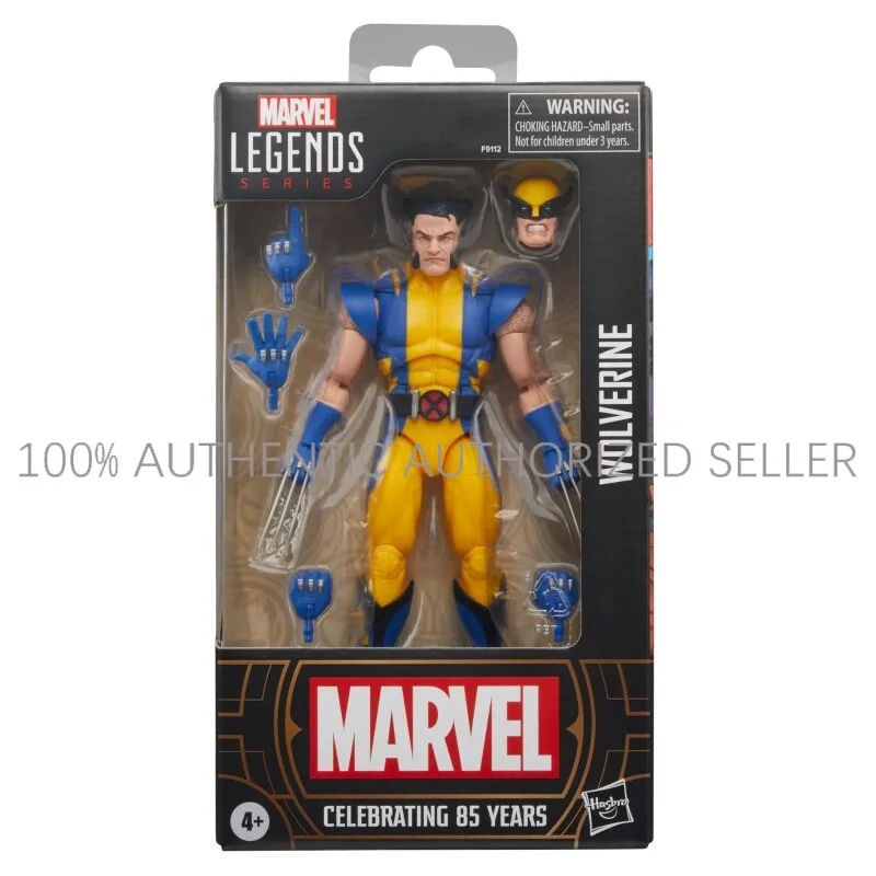 100%Official Hasbro Marvel Legends 85th Anniversary Wolverine 6" Full Articulated Comic Ver. Figure Gift For Marvel Collectors - view 2