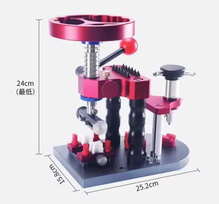 5700 Watch Repair Tool  Opening and Capping Four-purpose Multi-function Bottom  and Capping Machine Pry Cover Rotary Press view 2