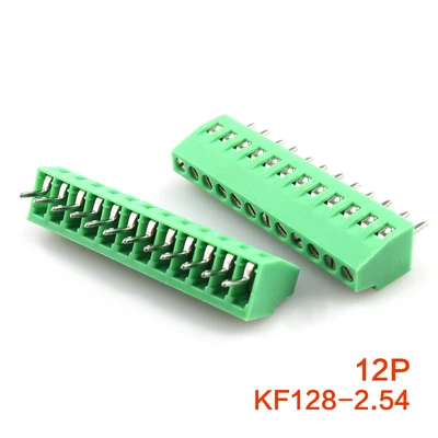 Produktbild von HUAZIZ 48-teiliges PCB Kit – 12 Platinen, 12 Header, 12 Screw Terminals, 12 Nylonsäulen – Doppelseitig, 1,6mm, Vorverzinnt – Für Löten & Prototyping