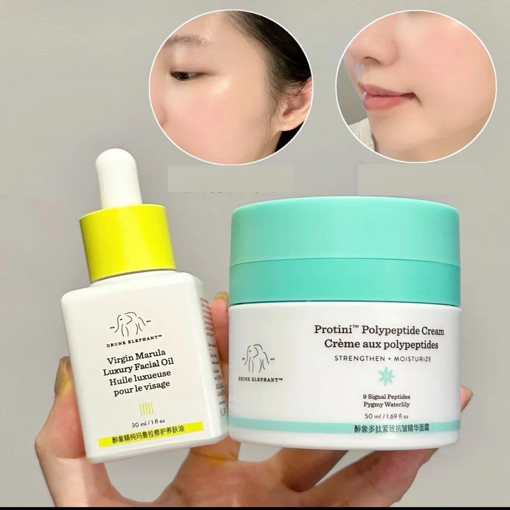Nuevo cuidado de la piel facial Lala Retro crema batida proteína polipéptido fortalece la imprimación hidratante crema facial cuidado de la piel