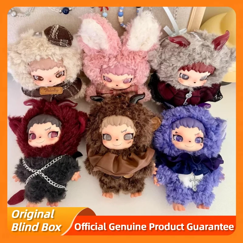 

Genuine Tinnaya Witch Game Series Blind Box Kawaii Vinyl Plush Bag Charm Collectible Mystery Box Trendy Toy Girl Birthday Gift