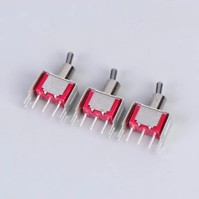 Versatile T80-T Toggle Switch 3Pin 2 Position Simple Installation for Electronics and DIY Projects