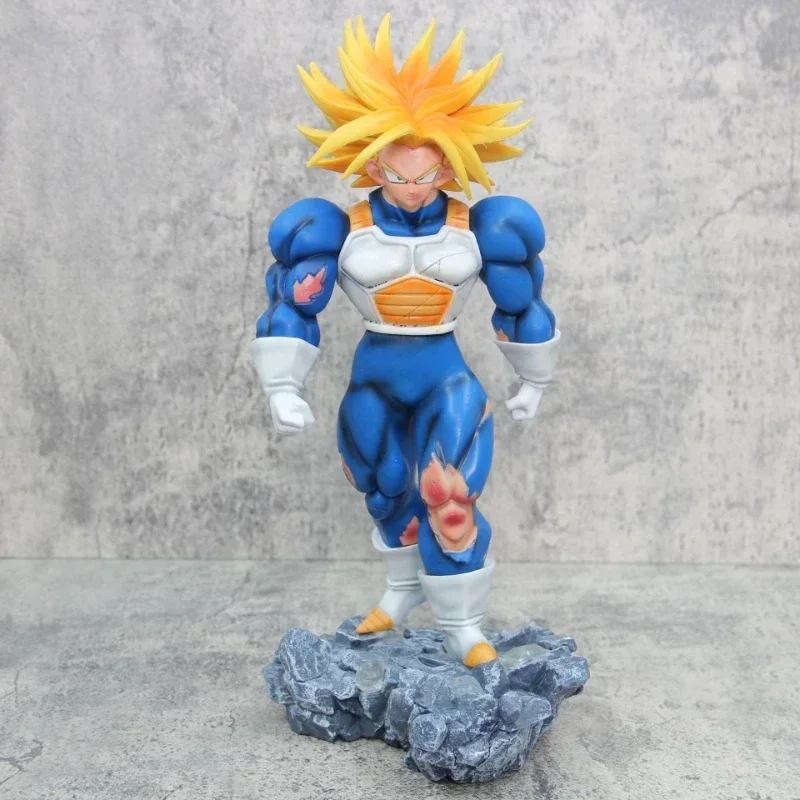 Dragon Ball Z 33cmAnime Figure Super Trunks Figures Super Saiyan Gotenk Figurine GK Statue Collection Model Toys Christmas Gift