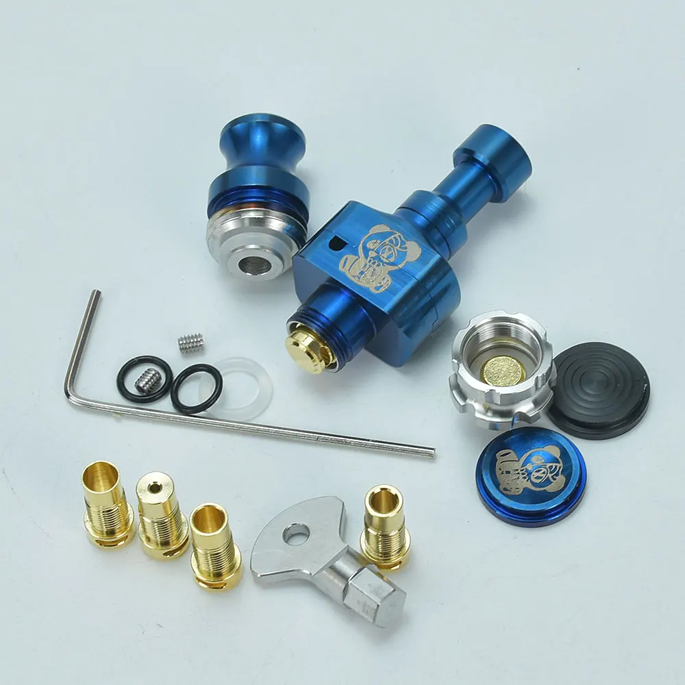 

WOLFCOOLVAPE prc Boro tank Wickd Bridgd Omega RBA Bridge for Boro Devices / Billet / BB Mod Kit RBA Bridge
