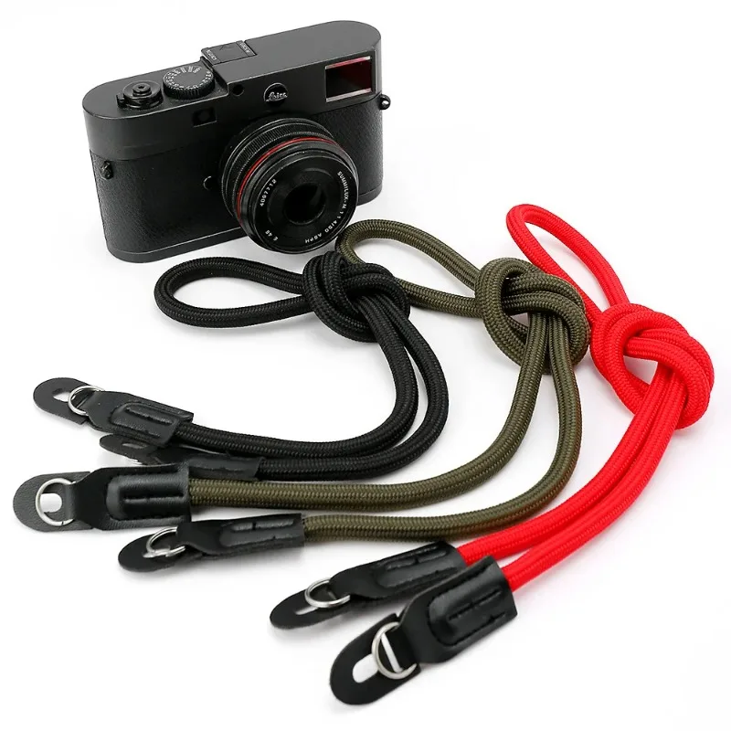 95 سنتيمتر النايلون DSLR كاميرا عبر الجسم الرقبة حزام حبل ل SLR نيكون كاميرا الرقبة حزام الكتف اكسسوارات الإفراج السريع حزام المعصم