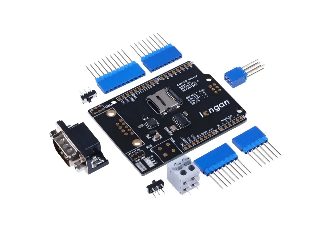 Seeed CAN FD Shield for Arduino CAN 2.0,Expansion Board IIC I2C and UART For  mega2560 R3 UNO mcp2517 can bus