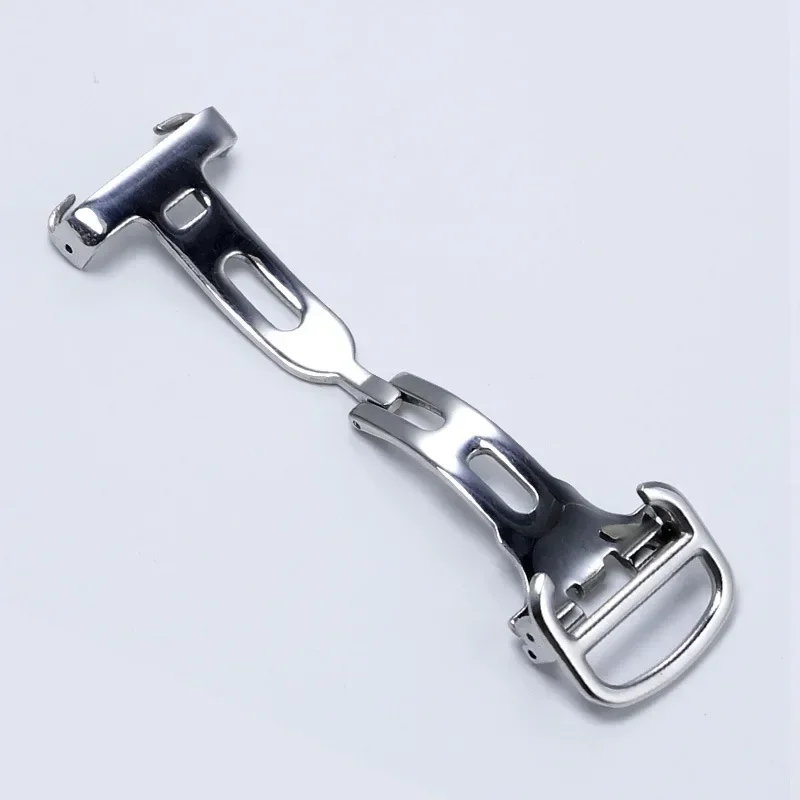 Watch Single Side Folding Buckle 12 14 16 18 20mm For Cartier Substitution Watchbands Watches Accessories Stainless Steel Clasp