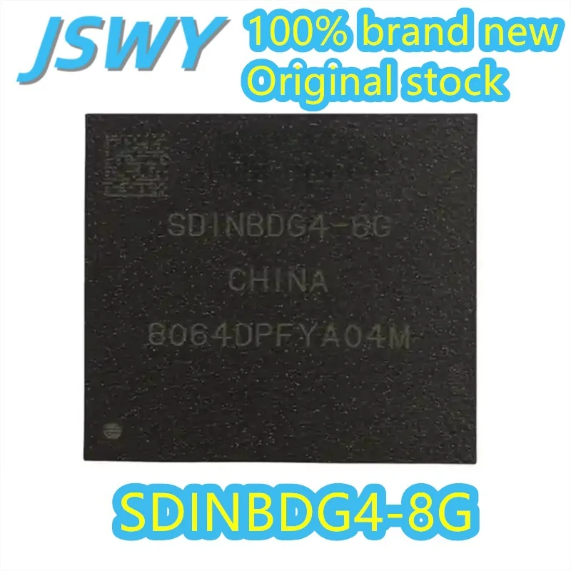 

(3/40 pieces) SDINBDG4-8G BGA-153 Original Brand New 8G EMMC Chip 5.1 Version Spot Electronics