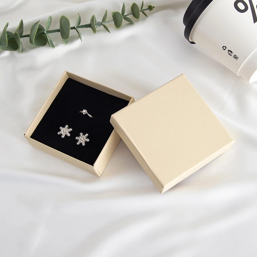 10 Stück Schmuck-Organizer-Box, Ringe, Halskette, Ohrringe, Armband, Ohrstecker, Brosche, Mädchen-Geschenk, Papieretui, Reisezubehör, Hochzeitsgeschenke – Detail 9