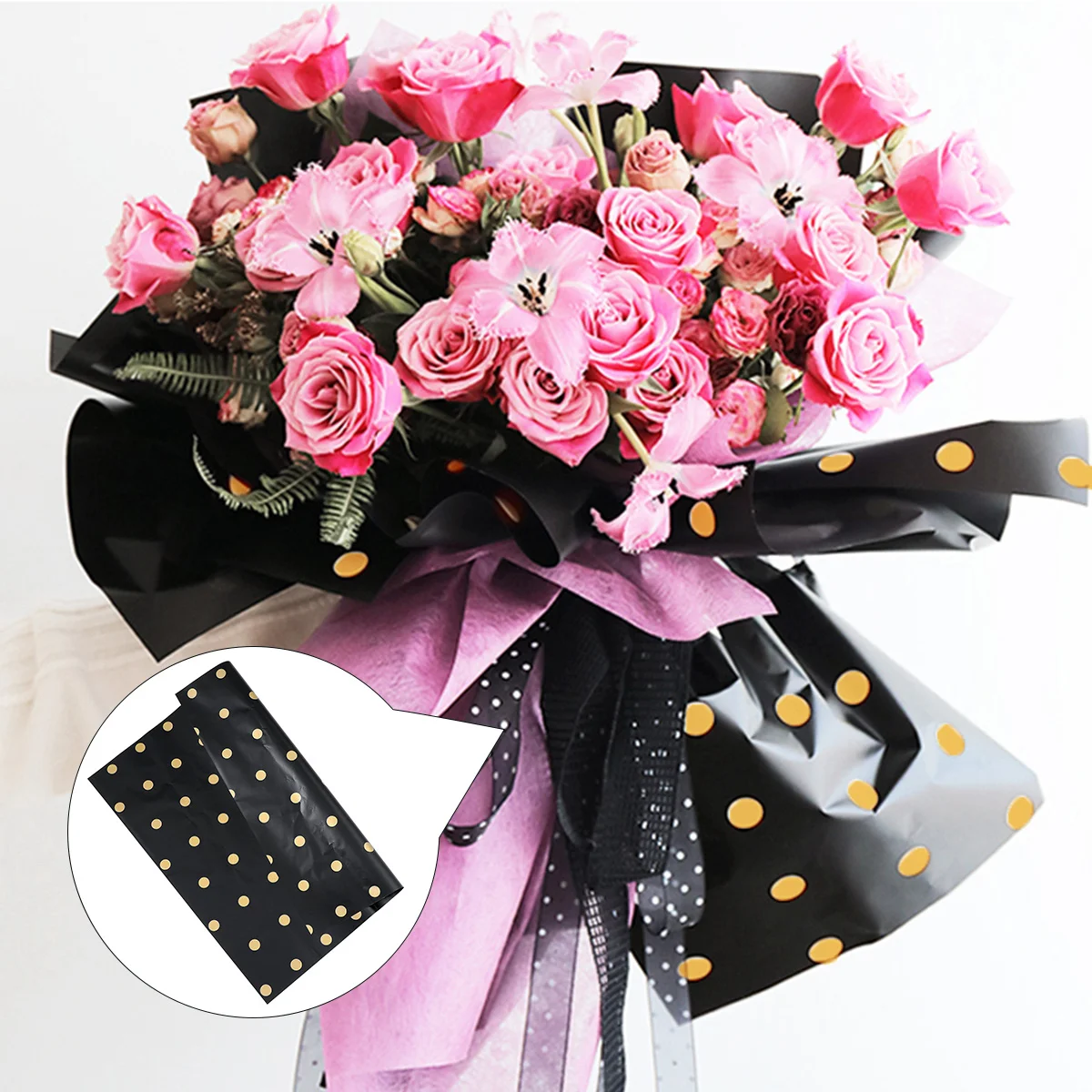 20pcs Waterproof Wrapping Paper Rolls Premium Gift Wrap For Birthday Christmas Wedding Shower Craft Diy Decorative Party