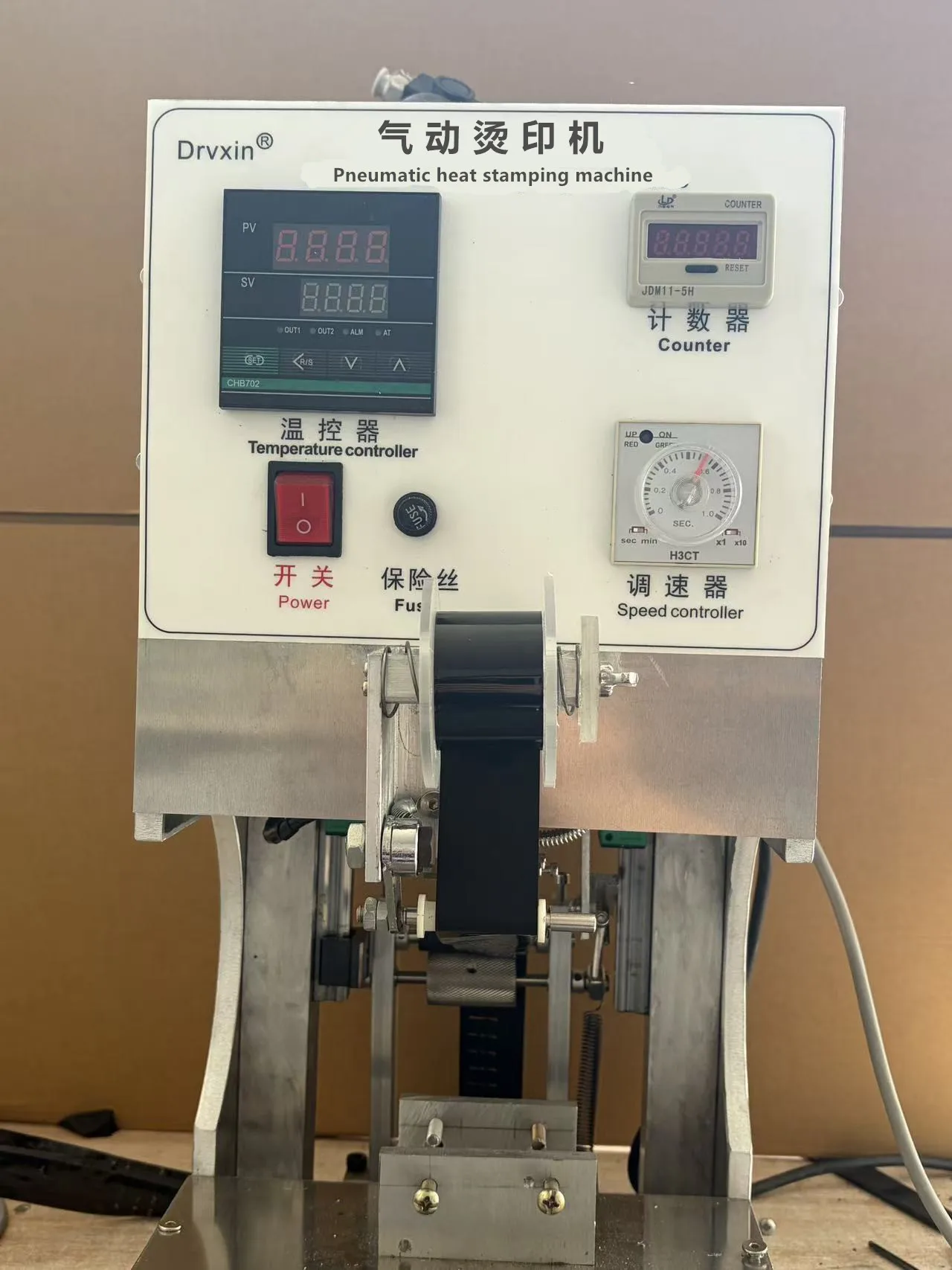 Customized pneumatic die-stamping machine Typeblock Code machine