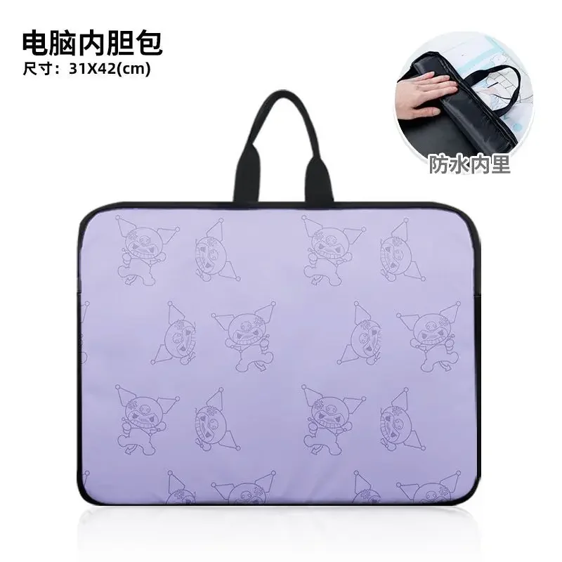 Sanrio New Clow M Handbag Cartoon Cute Melody Waterproof Large Capacity Shoulder Computer Backpack