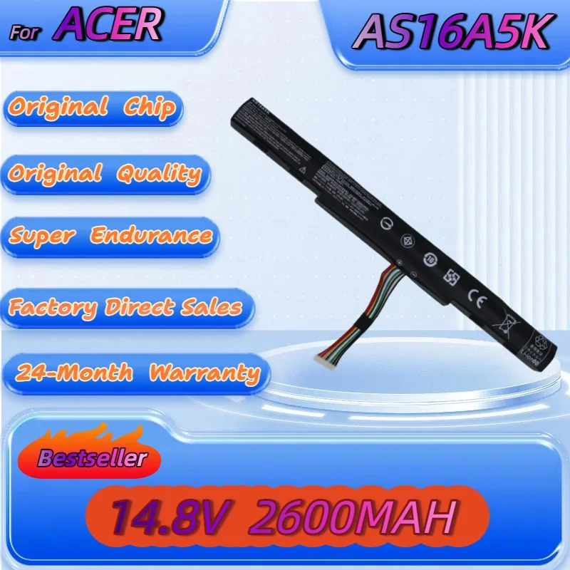 

14.8VAS16A5K AS16A8K Battery for Acer Aspire E15 E5-575 N16Q2 E5-576G E5-575 GE5-475 F5-573 E5-575-52JF E5-575-33BM E5-575G-76YK