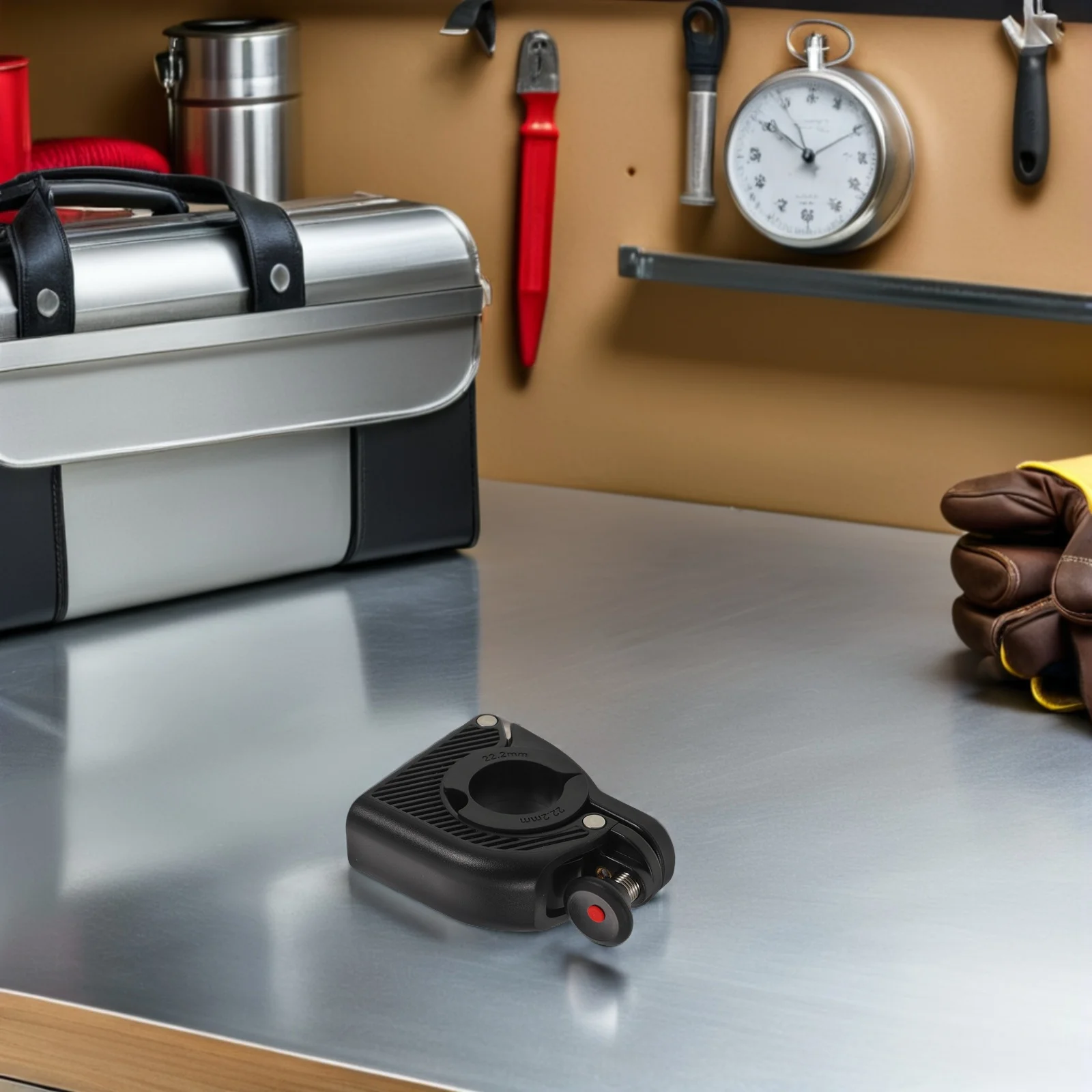 جرس دراجة غير مرئي من سبائك الألومنيوم خفيف الوزن للبالغين والأطفال، حلقة أمان عالية، مناسبة للطرق الجبلية