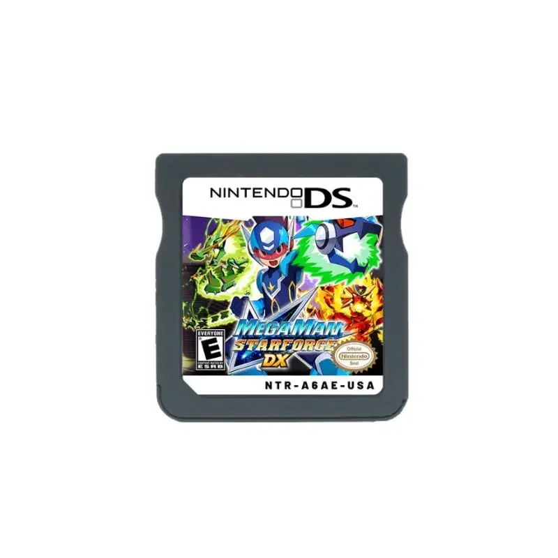 New DS Game Cartridge Video Game Console Card Mega Man Star Force DX Enlish Version Collection Gifts Toys for NDS/3DS/2DS