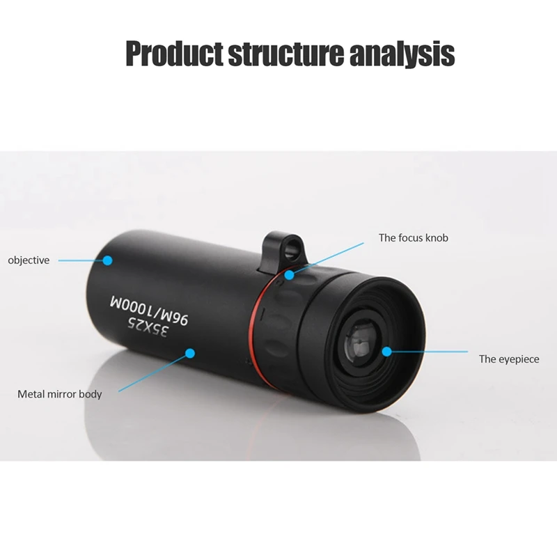 30X25 Outdoor Binoculars with High Resolution Night Vision Mini Portable Binoculars