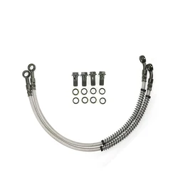 450mm Motorcycle Radiator Oil Hose Pipe M10 Screw Accessories Modified Dirt Pit Monkey Bike Atv Quad