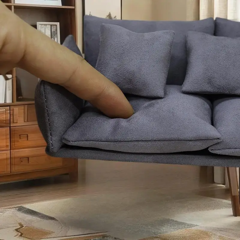 

1 Pack Kids Simulation Play Toy 1:12 Dollhouse Miniature Furniture Italian Leather Loveseat Mini Living Room Chair Decoration