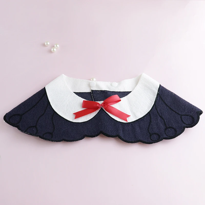 Dog Bib Neckerchief Cat Bow Scarf Pet Saliva Towel Grooming Arc Design Dress Up Accessories for Dogs Pets