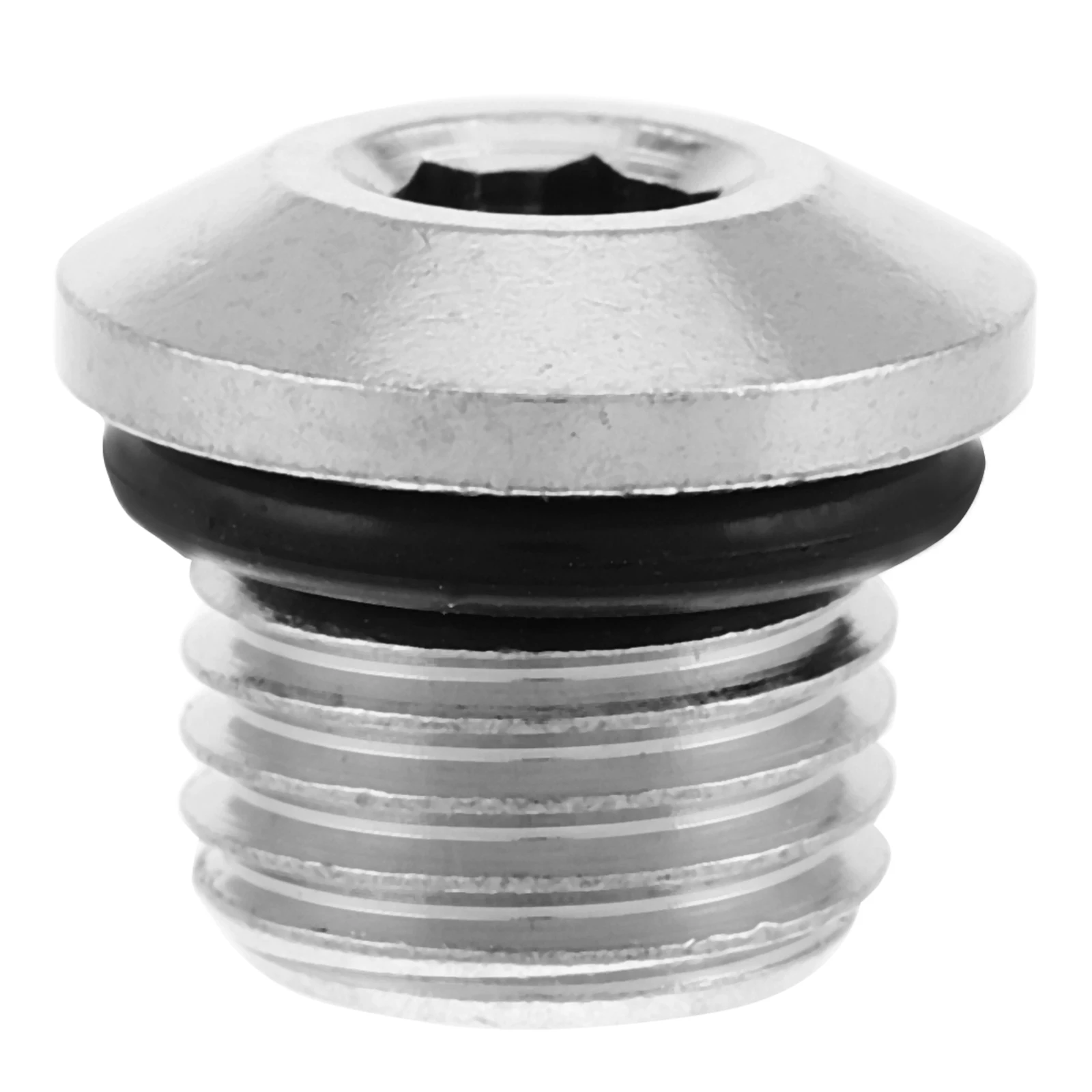 

1pc Diving First-class Head Screw Regulators Replacement Low Pressure Port Plugs Tools High Silver Metal Diving Supplies Water
