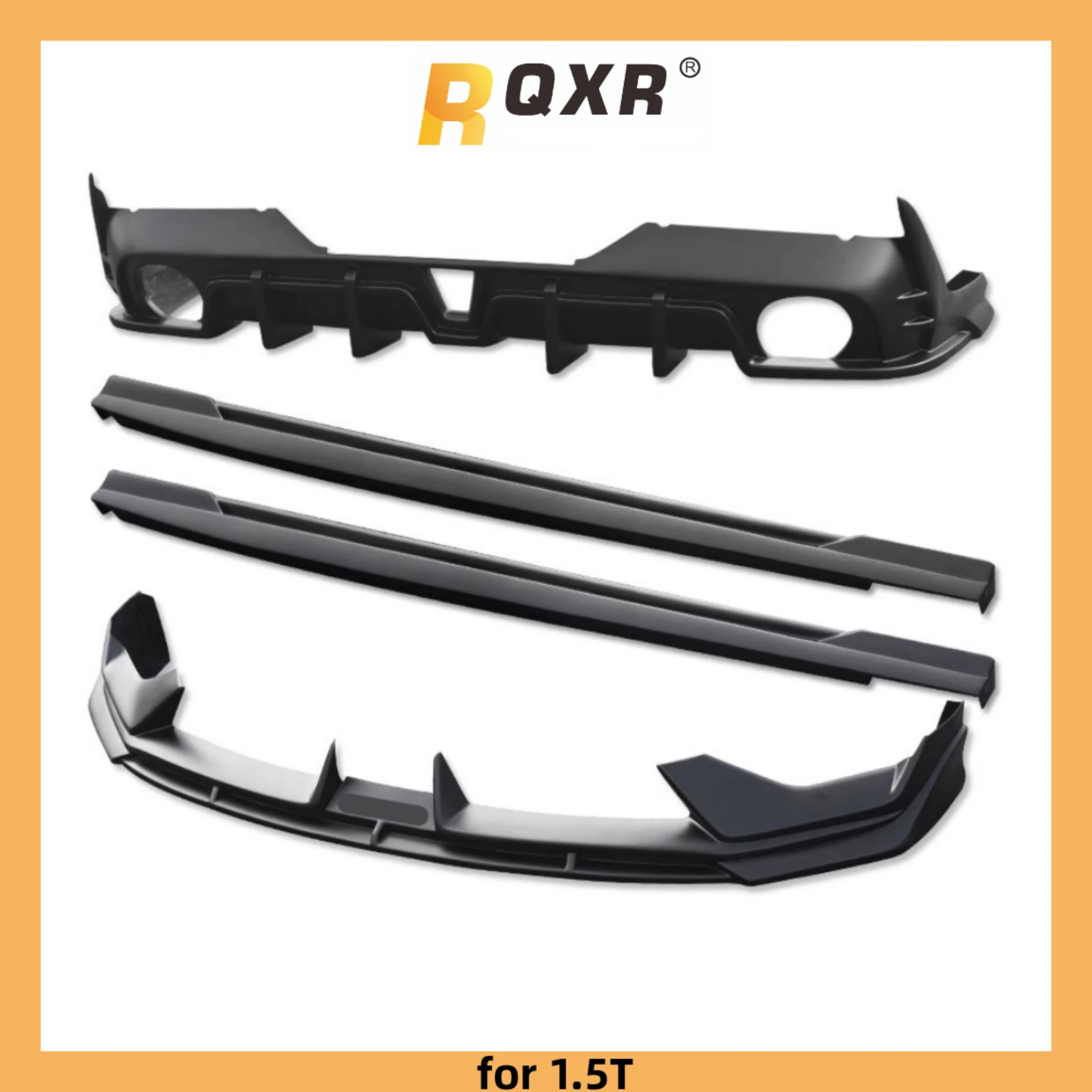 

Unpainted Body Kit for Changan UNI-V 1.5T Modified Front Shovel Side Skirt Rear Lip Sport Car Kits Exterior Accessories