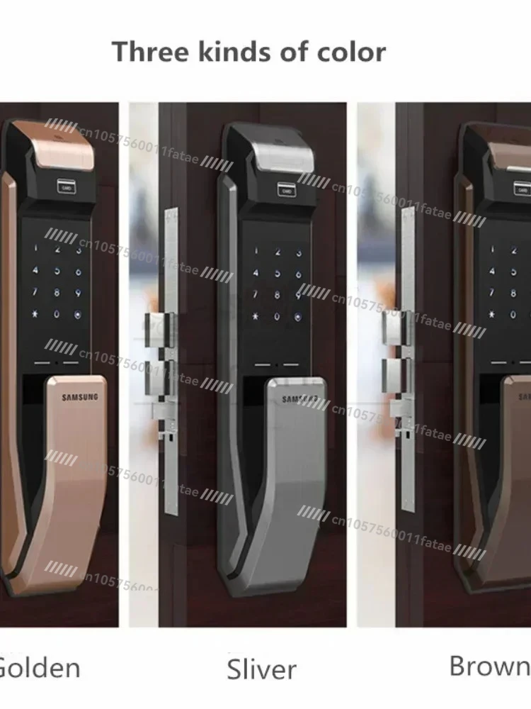 

With Fingerprint Digital Smart Home Lock and Rfid Card VerificationCD Samsung SHS-P718 Push Pull Handle