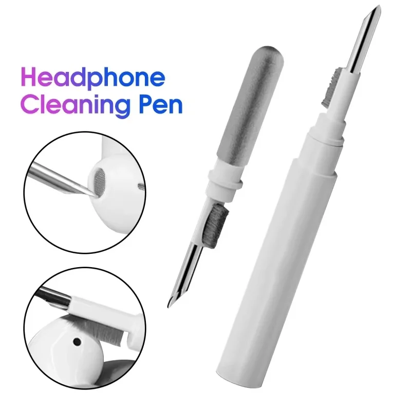 Portable Bluetooth Earphone Cleaner Kits For Airpods Pro 1 2 3 4 Shell Clean Pen Wireless Headset Cellphone Cleaning Brush Tools