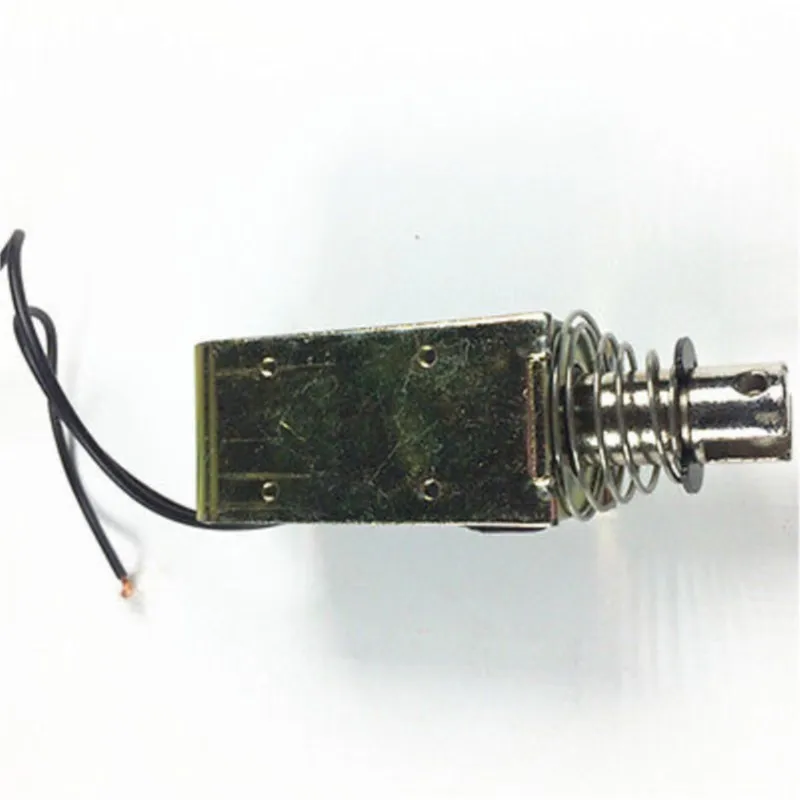 JF-1264B 12V 24V DC 2.5A 10mm 55N Open Frame Solenoid Electromag net Push / Pull type